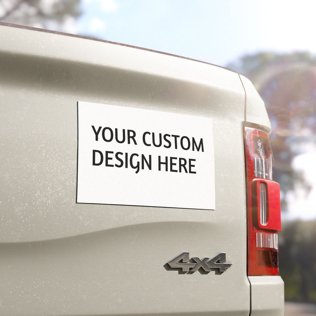 Personalized Car Magnet — Custom Vinyl Magnetic Vehicle Sign