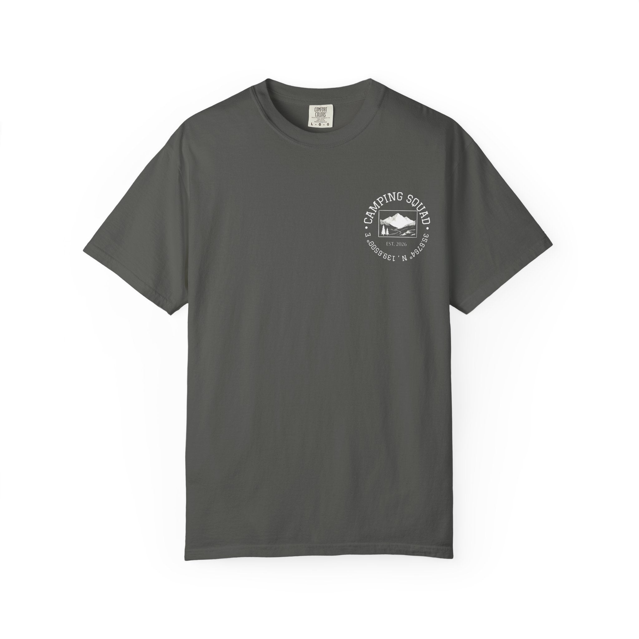 Camping Squad Pocket Tee — Vintage Outdoor Graphic T-Shirt