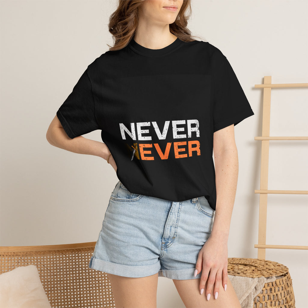Never Ever with Axe T-Shirt — Graphic Statement Tee