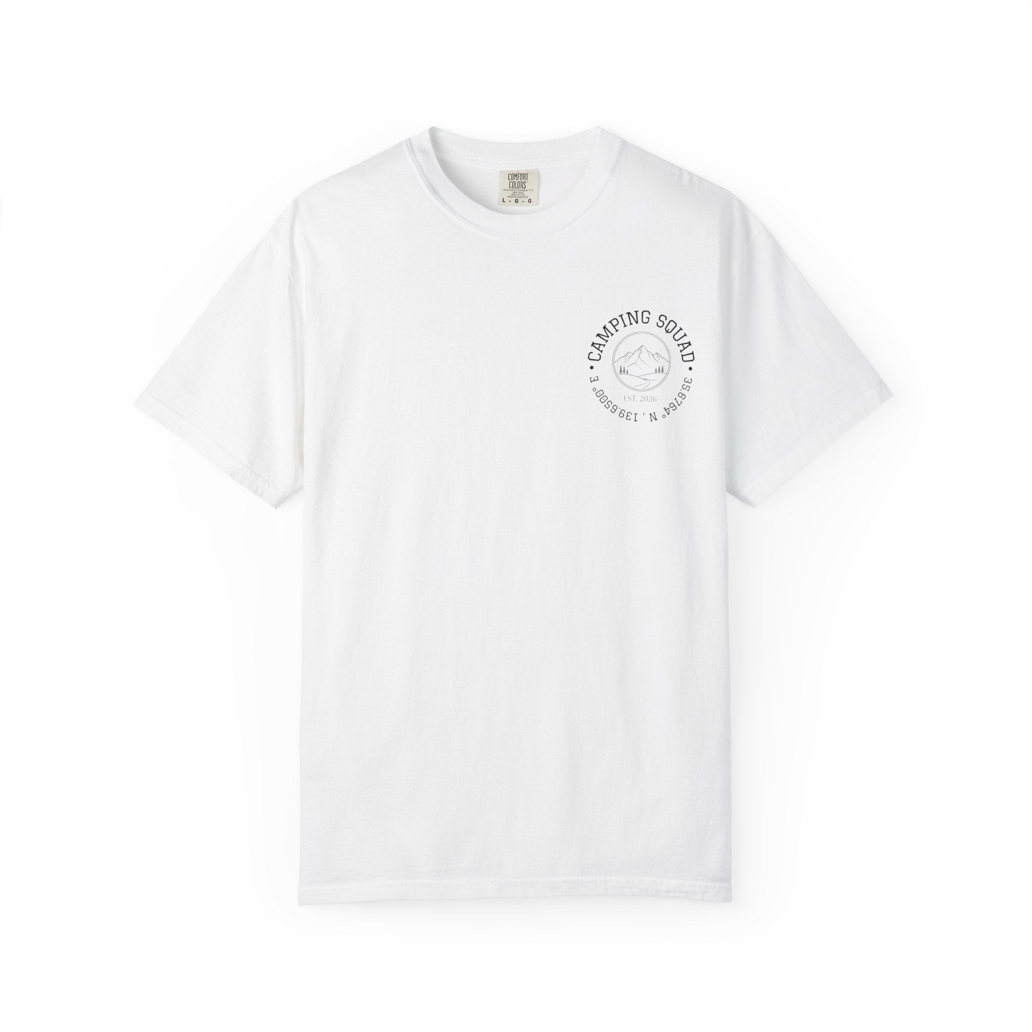 Camping Squad Pocket Tee — Vintage Outdoor Graphic T-Shirt