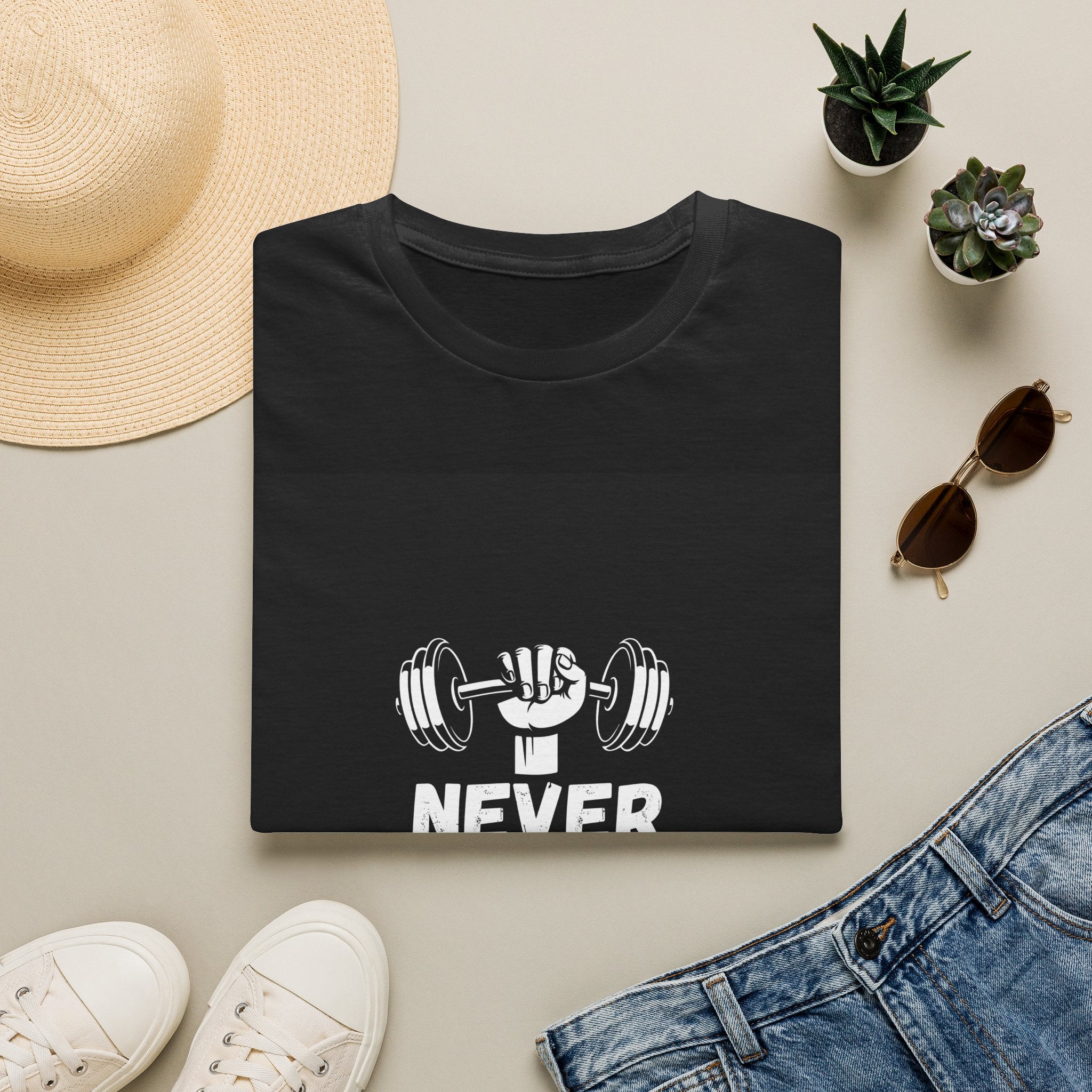 Never Ever Give Up T-Shirt