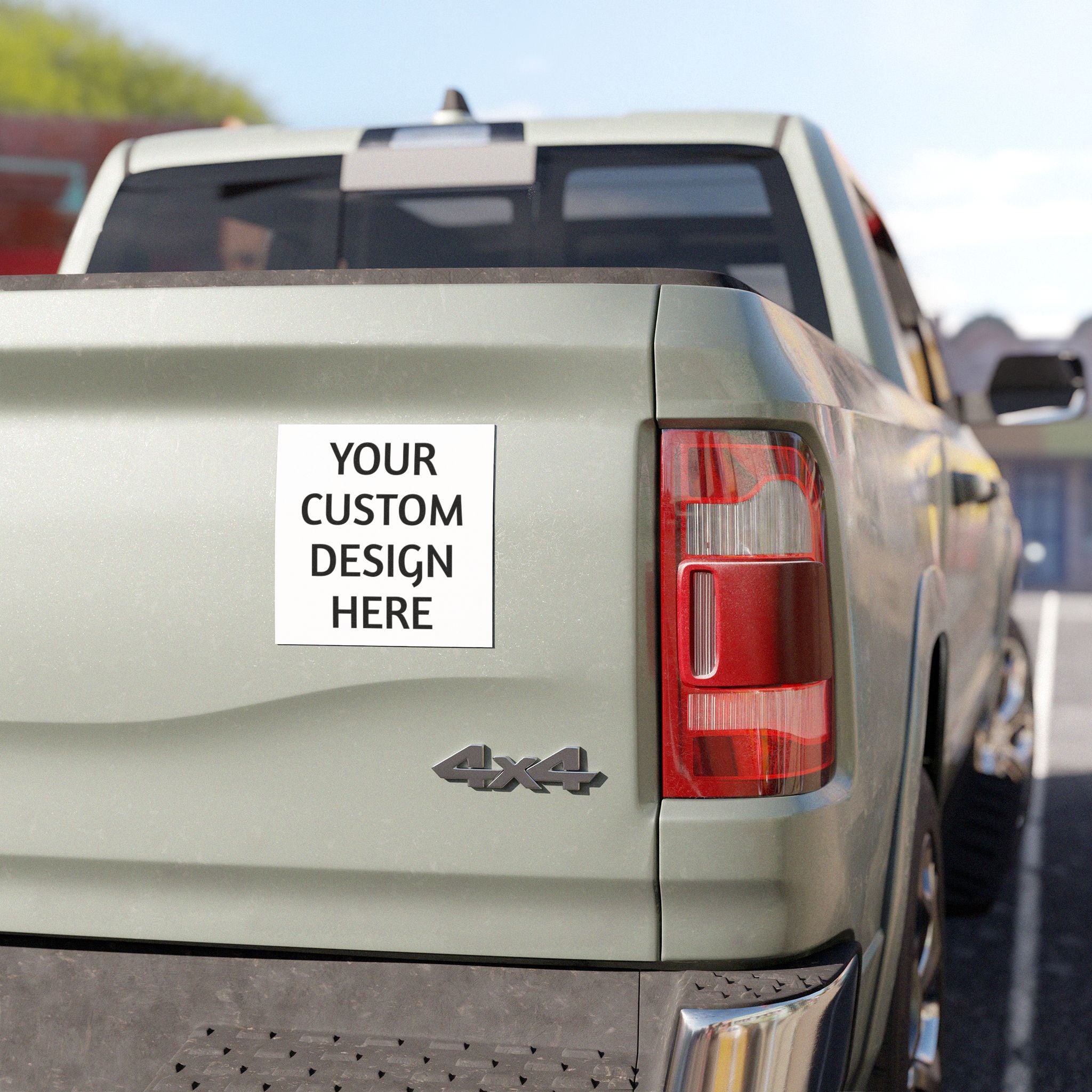 Personalized Car Magnet — Custom Vinyl Magnetic Vehicle Sign