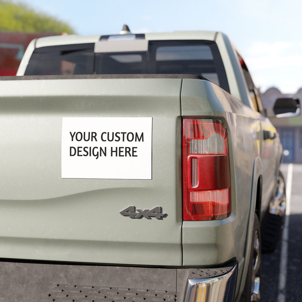 Personalized Car Magnet — Custom Vinyl Magnetic Vehicle Sign