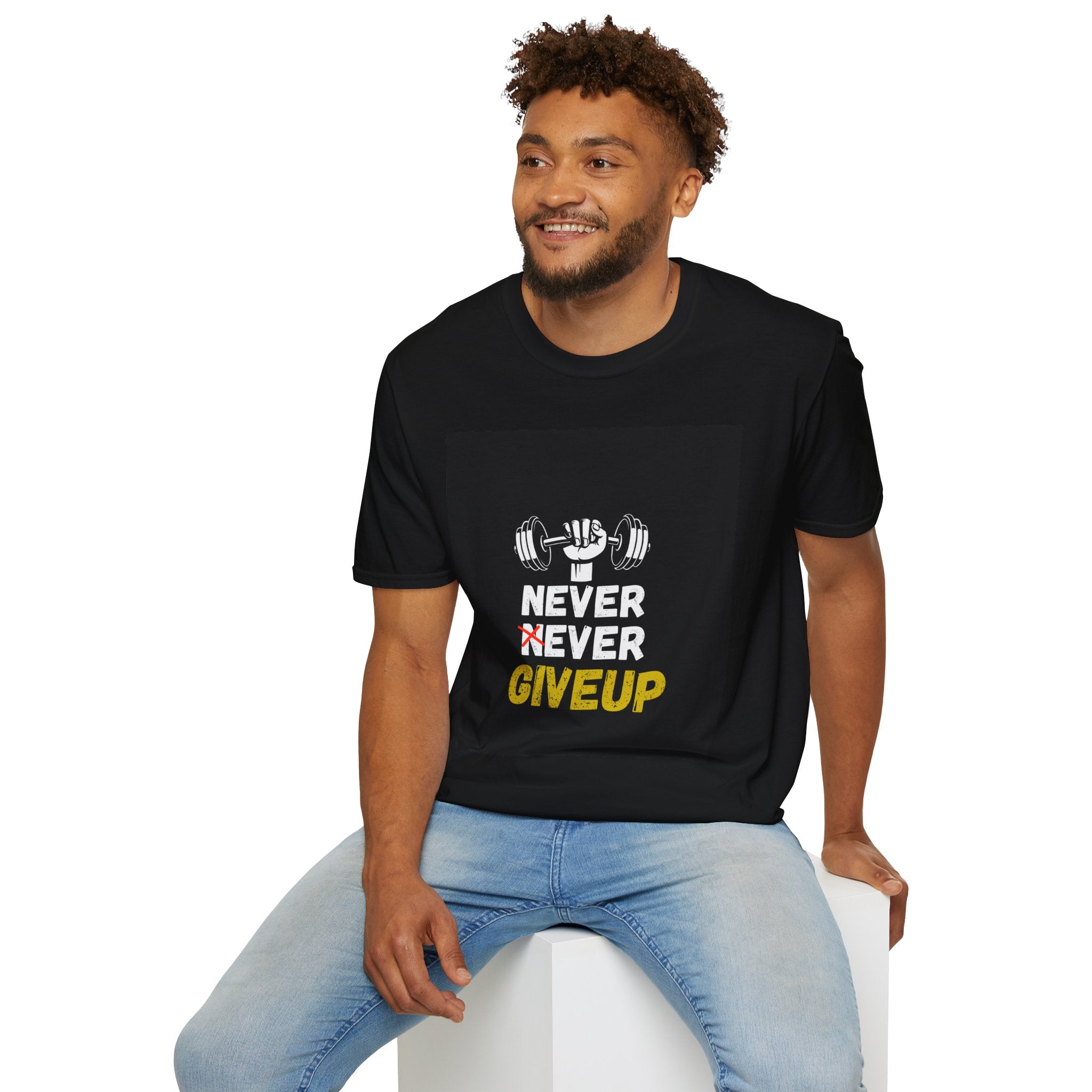 Never Ever Give Up T-Shirt